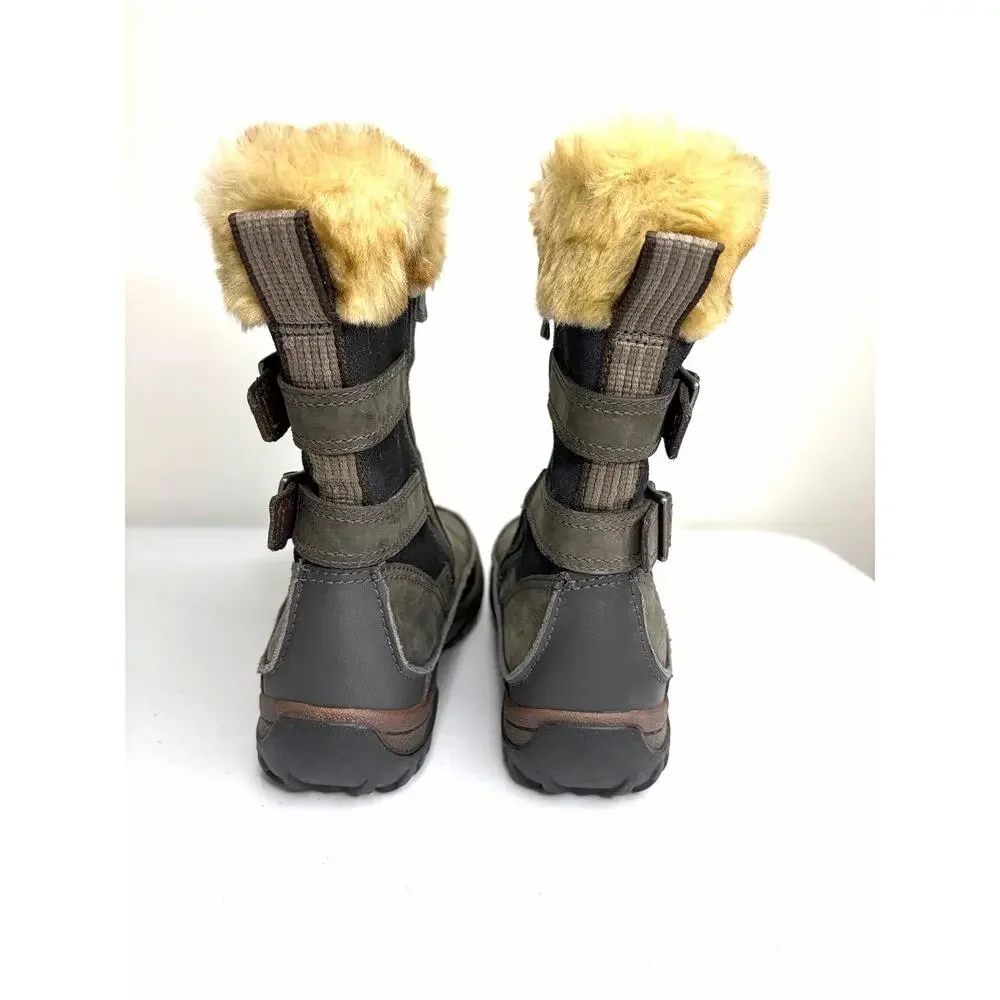 Merrill Decora Chant Waterproof Boots Women’s Sz 7.5 Faux Fur Insulated